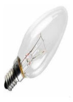 BOMBILLO TIPO VELA INCANDESCENTE 60WT E-14