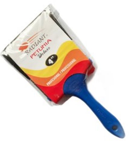 BROCHA MGO. PLASTICO MOD. PETUNIA 4" RADIANT