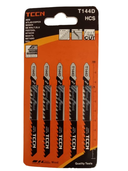 HOJA PARA SIERRA CALADORA-MADERA (SET 5 PZAS)