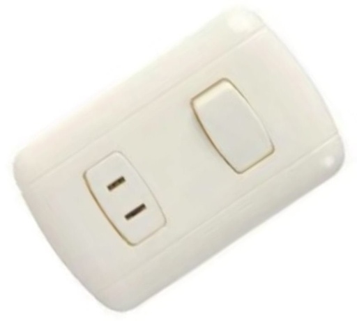 INTERRUPTOR + TOMA EMBUTIR KOBY