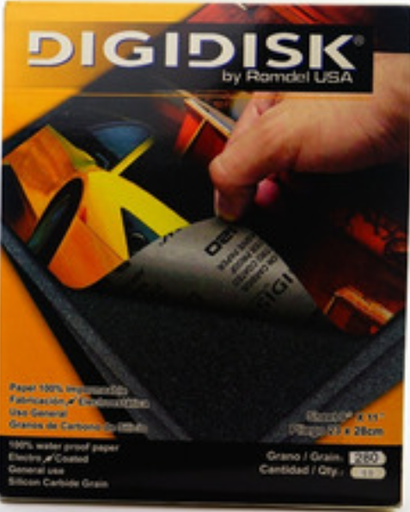 LIJA DE AGUA GRANO  280 DIGIDISK