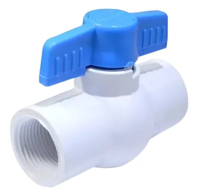 LLAVE DE BOLA 2" PVC CON ROSCA