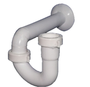SIFON PLASTICO P/LAVAMANOS 1 1/4" JOMAI