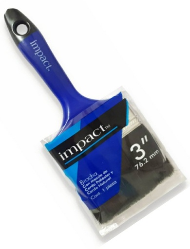 [BRO065] BROCHA MANGO PLASTICO AZUL 3" IMPACT TOOLS