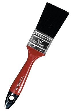 [BRO071] BROCHA MANGO PLASTICO ROJO 1" IMPACT TOOLS