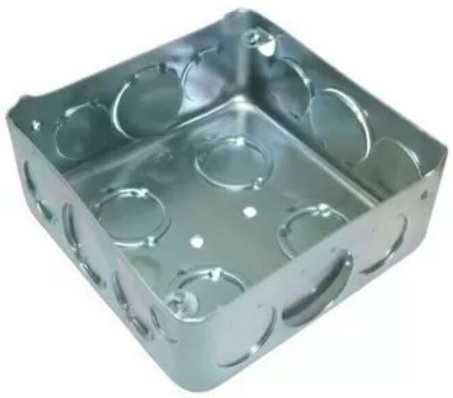 [CAJ007] CAJETIN METALICO 4x4 x1/2"-3/4" CAL 0,60 MM BRICKELL