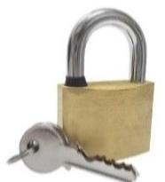 [CAN003] CANDADO PLANO 30 MM CASTOR