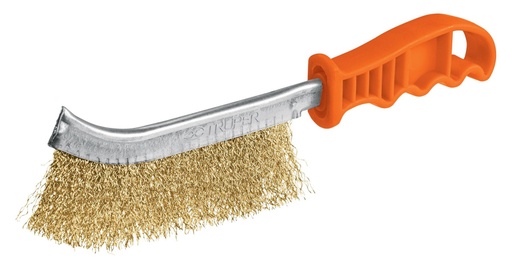 [CEP012] CEPILLO DE ALAMBRE LATONADO MGO PLASTICO BUFFALO