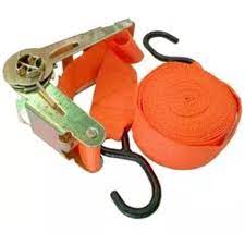 [CIN350] CINTA DE AMARRE CON RATCHET 1" X 4,5 MTS.