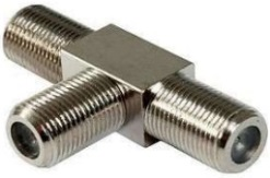 [CON130] CONECTOR TEE COAXIAL PARA TV
