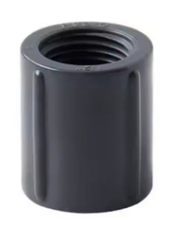 [CON303] CONEX. PLASTICA GRIS ANILLO 1/2"
