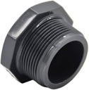 [CON473] CONEX. PVC TAPON CON ROSCA 3/4" AGUA FRIA SCH 40 ISO 9001
