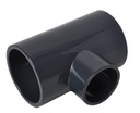 [CON482] CONEX. PVC TEE 1" AGUA FRIA SCH 40 ISO 9001