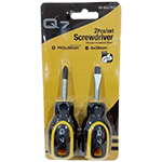 [DES134] DESTORNILLADOR CHROME-VANADIUM EN JUEGO 2 PZAS STD 6/PH2 X 38MM Q7