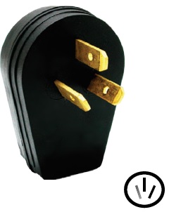[ENC008] ENCHUFE TRIFASICO 50 AMP 125V/250V BRICKELL