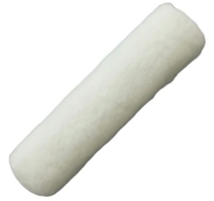 [FUN002] FUNDA 9" x 14 MM TERMOFUSION PELO MEDIO BLANCO RADIANT