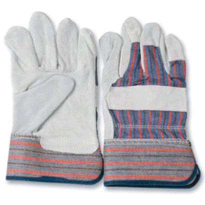 [GUA103] GUANTES CARNAZA Y TELA (PAR)