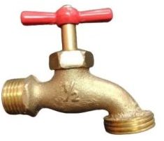[LLA081] LLAVE P/MANGUERA BRONCE IMPORTADA