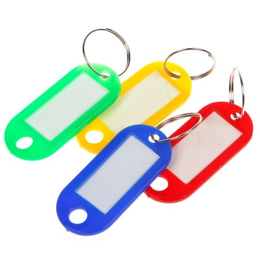 [LLA325] LLAVERO PLASTICO COLORES