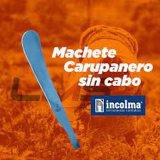 [MAC530] MACHETE CARUPANERO SIN MANGO 18" INCOLMA