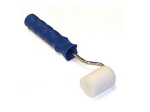 [MIN022] MINI RODILLO CON FUNDA 4" GOMA ESPUMA RADIANT