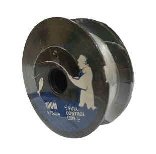 [NYL005] NYLON EN CARRETE O.70 MM X 100 MTS TRANSPARENTE FISHING LINE