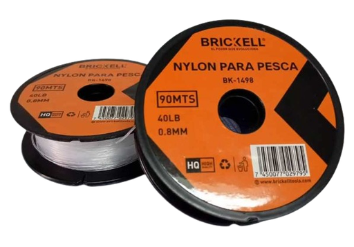[NYL006] NYLON EN CARRETE O.80 MM TRANSPARENTE FISHING LINE