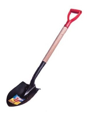 [PAL044] PALA REDONDA MANIJA PLAST HERRAGRO