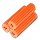 [RAM031] RAMPLUG PLASTICO 3/8" NARANJA TACOPLUG (EMP 100 UND)