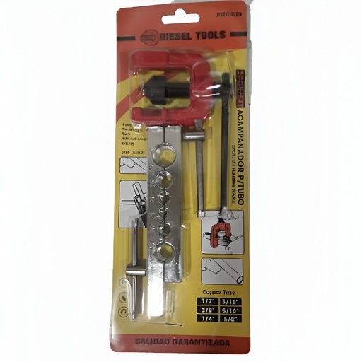 [REB001] REBORDEADOR PARA TUBO DE BRONCE 3/16"-5/8" DIESEL TOOLS