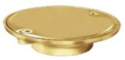 [REJ013] REJILLA CIEGA DE BRONCE 2"