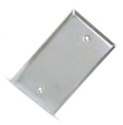 [TAP010] TAPA RECT. 4 X 2 CIEGA GALVANIZADA