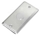 [TAP011] TAPA RECT. 4 X 2 PERFORADA GALVANIZADA