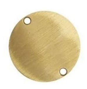 [TAP205] TAPA REJILLA CIEGA DE BRONCE METALES ALEADOS