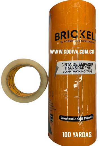 [TEI018] TEIPE P/EMBALAR TRANSPARENTE 45 MM X 50 YDS BRICKELL
