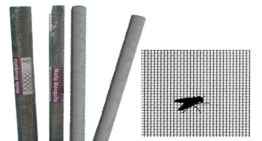 [TEL001] TELA MOSQUITERO ALUMINIO 36" (0,91 MTS X 25 MTS) 18 MM