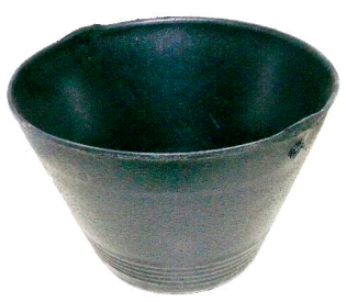 [TOB001] TOBO PARA ALBAÑIL 10 LTS 100% GOMA BUFFALO