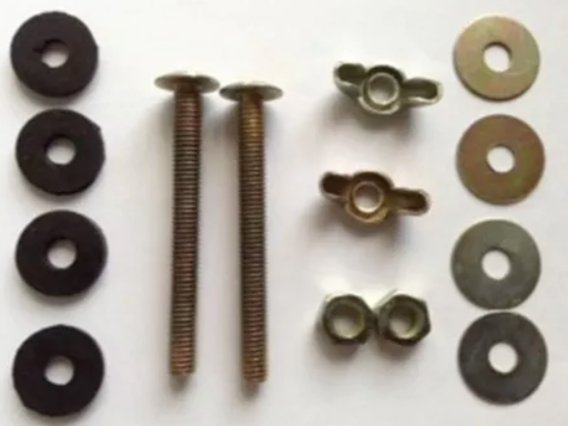 [TOR001] TORNILLO METALICO PARA W.C. C/TUERCA MARIPOSA