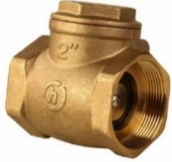 [VAL016] VALVULA CHECK HORIZONTAL BRONCE 3/4"