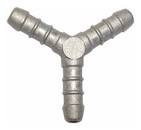 [YEE002] YEE METALICA 3/8" P/ MANGUERA DE GAS